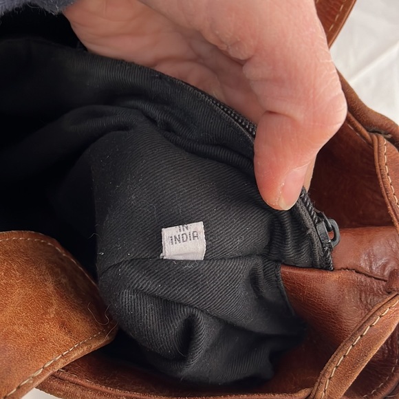 Bohemian Pink and Brown Tote Bag - Picture 5 of 11